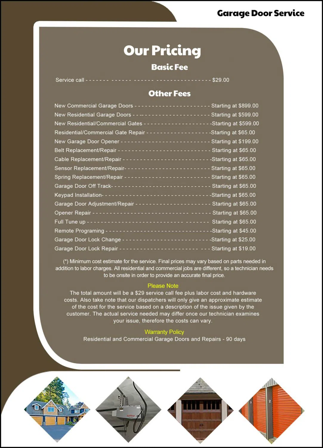 State Garage Doors San Diego, CA 858-465-7451